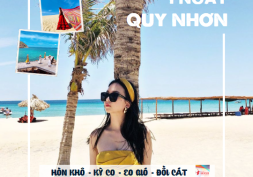 TKM04 - TOUR 1 NGÀY: HÒN KHÔ - KỲ CO - EO GIÓ - ĐỒI CÁT