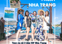 NT-03: Tour 3 đảo cano cao tốc:  Vịnh San Hô/ Bãi Tranh – Làng Chài – Hòn Tằm